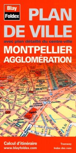 Plan de Montpellier et de son agglomération