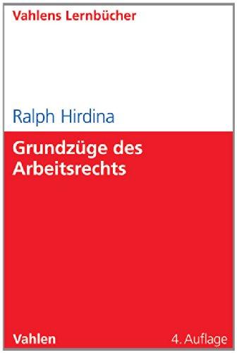 Grundzüge des Arbeitsrechts