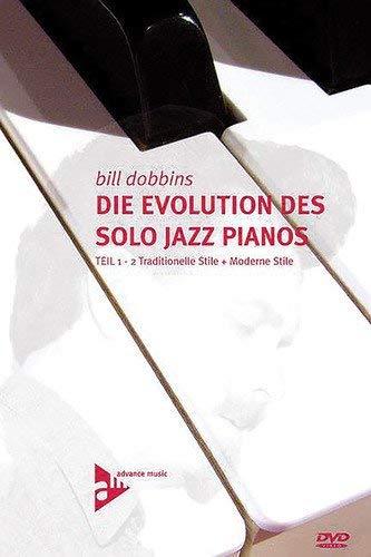 Die Evolution des Solo Jazz Pianos: Traditionelle Stile + Moderne Stile. Teil 1-2. Klavier. DVD.