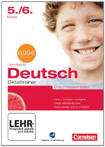 Lernvitamin - Deutsch Diktattrainer 5./6. Klasse  - Einfach bessere Noten