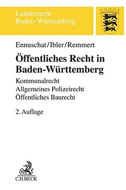 Öffentliches Recht in Baden-Württemberg: Kommunalrecht, Allgemeines Polizeirecht, Öffentliches Baurecht