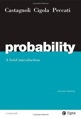 Probability. A brief introduction