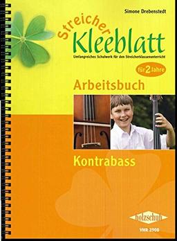 Streicher Kleeblatt: Lehrwerk zum Klassenmusizieren für Streichinstrumente, Arbeitsband Kontrabass