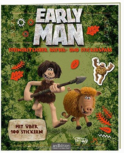 Early Man - Steinzeitlicher Rätsel- und Stickerspaß