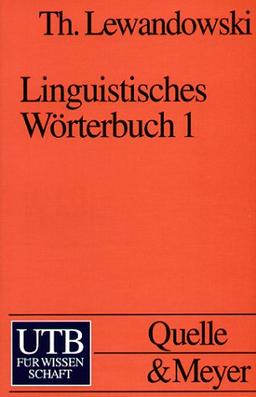 Linguistisches Wörterbuch in 3 Bdn.: Band 1 bis 3