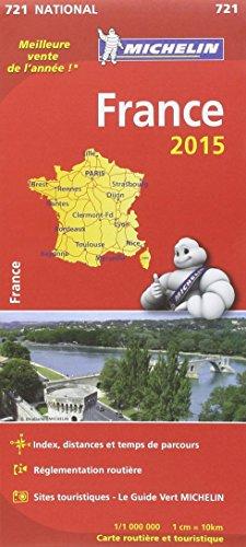 Carte France 2015 Michelin