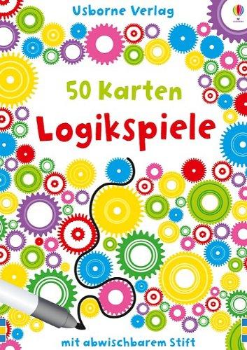 50 Karten: Logikspiele: mit abwischbarem Stift