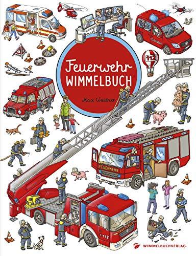 Feuerwehr Wimmelbuch Pocket: Pocket Version - Kinderbücher ab 2 Jahre - Bilderbuch