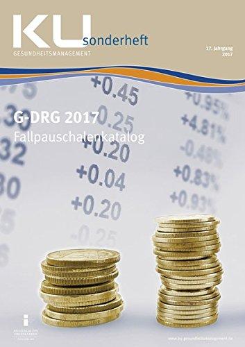 G-DRG Fallpauschalenkatalog 2017: KU Sonderheft