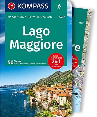 KOMPASS Wanderführer Lago Maggiore: Wanderführer mit Extra-Tourenkarte 1:60.000, 50 Touren, GPX-Daten zum Download.