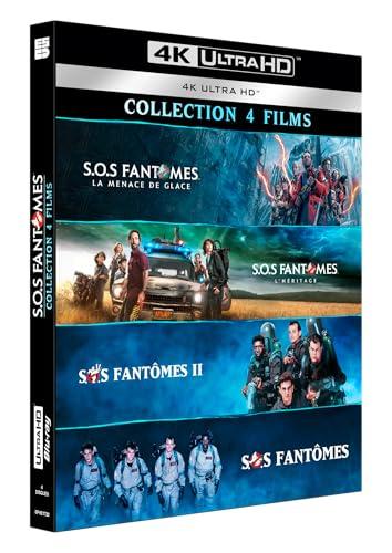 S.o.s fantômes - collection 4 films : s.o.s fantômes + s.o.s fantômes II + l'héritage + la menace de glace 4k ultra hd [Blu-ray] [FR Import]