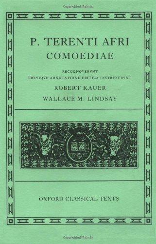 Terence Comoediae (Oxford Classical Texts)