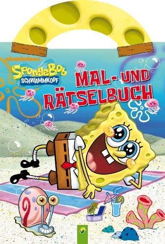 SpongeBob Mal- und Rätselbuch (blau)