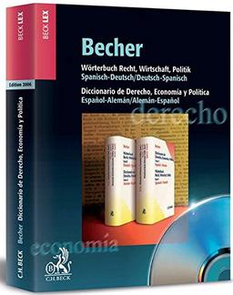 Wörterbuch Recht, Wirtschaft, Politik auf CD-ROM Edition 2007: Spanisch-Deutsch/Deutsch-Spanisch