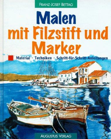 Malen mit Filzstift und Marker. Material, Technik, Schritt-für- Schritt- Anleitungen