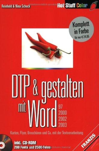 DTP und gestalten mit Word 97/2000/2002/2003