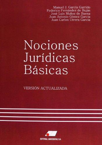 Nociones jurídicas básicas