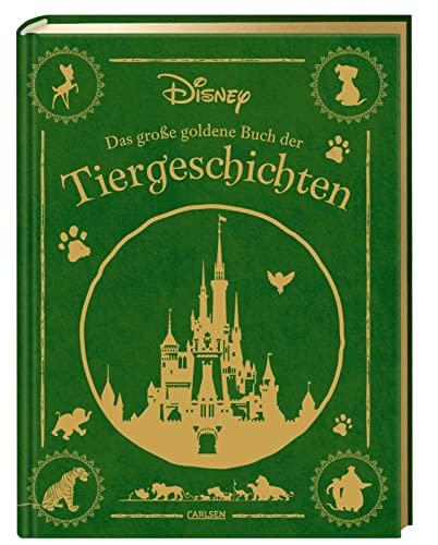 Disney: Das große goldene Buch der Tiergeschichten: Vorlesebuch mit 5-Minuten-Geschichten zu vielen verschiedenen Disney-Helden und -Heldinnen (Die großen goldenen Bücher von Disney)