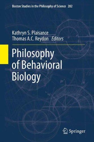 Philosophy of Behavioral Biology (Boston Studies in the Philosophy and History of Science)