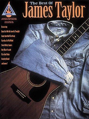 The Best Of James Taylor Guitar Recorded Versions Gtr Tab Book