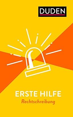 Erste Hilfe - Rechtschreibung