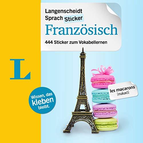 Langenscheidt SprachSticker Französisch - mit Fotos: 444 Sticker zum Vokabellernen