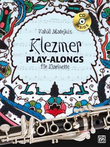 Vahid Matejkos Klezmer Play-alongs für Klarinette (Buch/CD)