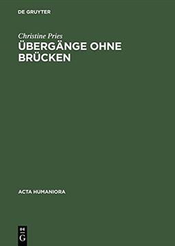 Übergänge ohne Brücken: Kants Erhabenes zwischen Kritik und Metaphysik (Acta humaniora)