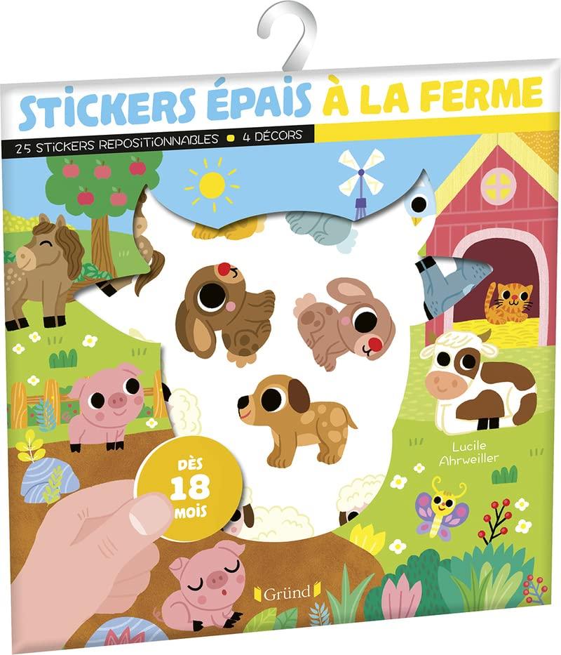 Stickers épais : A la ferme