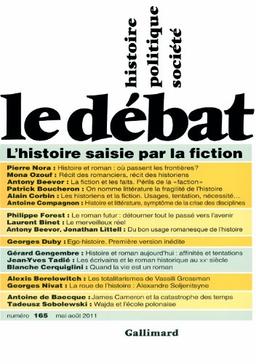 Débat (Le), n° 165. L'histoire saisie par la fiction