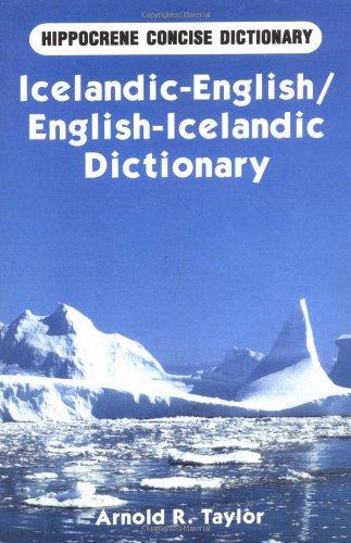 Icelandic-English, English-Icelandic Dictionary (Hippocrene Concise Dictionary)