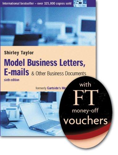 FT Promo Model Business Letters