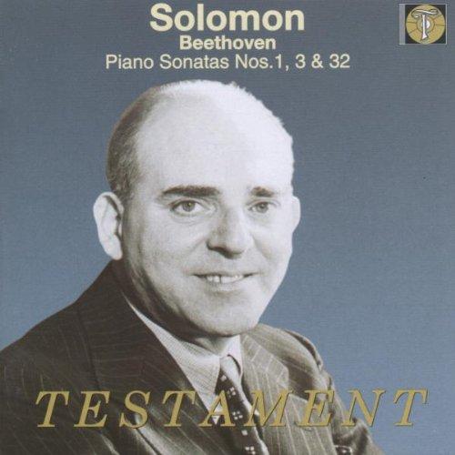 Solomon spielt Beethoven (Sonaten Nr. 1, 3, 32) (Aufnahmen 1951 / 1952)