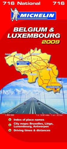 Belgium and Luxembourg 2009 2009 (Michelin National Maps)