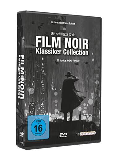 Film Noir Klassiker Collection - Schwarze Serie mit 26 dunkle Krimi-Thriller (Düstere Melodrama Edition) [10 DVDs]