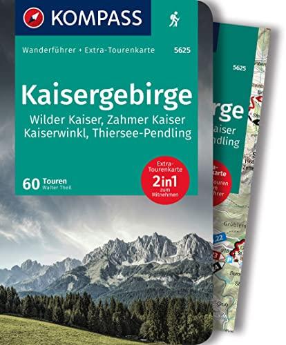 KOMPASS Wanderführer Kaisergebirge: mit Extra-Tourenkarte, GPX-Daten zum Download