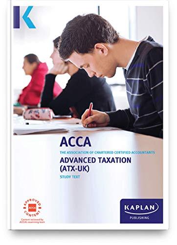 ADVANCED TAXATION (ATX) (FA18)