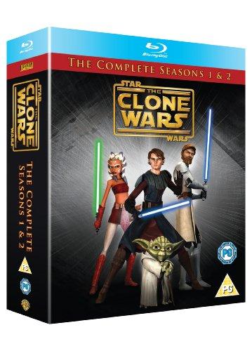 Star Wars - Clone Wars - Season 1+2 [Blu-ray] [UK Import]