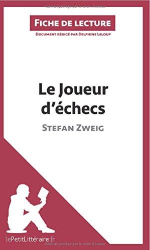 Le Joueur d'échecs de Stefan Zweig (Analyse de l'oeuvre) : Analyse complète et résumé détaillé de l'oeuvre