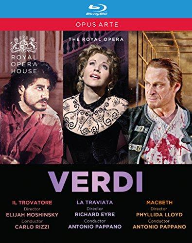 Verdi: Il Trovatore / La Traviata / Macbeth (Royal Opera House) [3 Blu-rays]