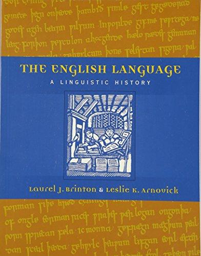 The English Language: A Linguistic History