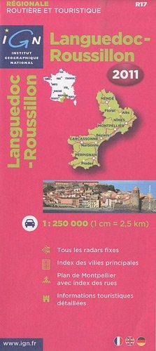 R17 Languedoc/Roussillon 2011 1/250.000 (Languedoc/Roussillon: IGN.R17)