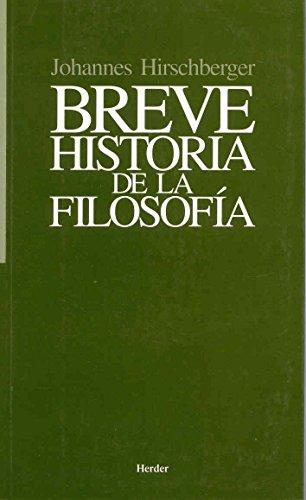 Breve historia de la filosofía