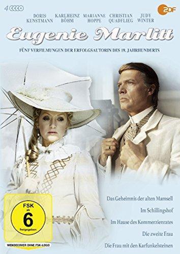 Eugenie Marlitt - Die Frau mit den Karfunkelsteinen / Die zweite Frau / Im Hause des Kommerzienrates / Das Geheimnis der alten Mamsell / Im Schillingshof (4 DVDs)