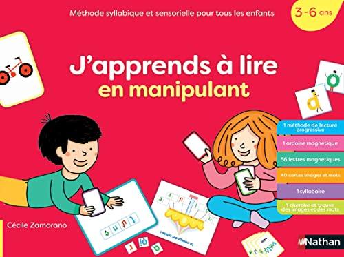 J'apprends à lire en manipulant : méthode syllabique et sensorielle pour tous les enfants : 3-6 ans