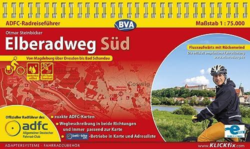 ADFC-Radreiseführer Elberadweg Süd 1:75.000 praktische Spiralbindung, reiß- und wetterfest, GPS-Tracks Download: Von Magdeburg über Dresden bis Bad Schandau (ADFC Radführer)