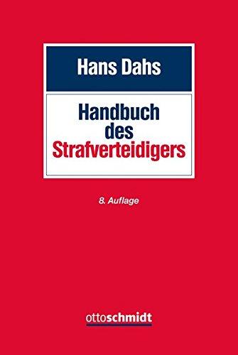 Handbuch des Strafverteidigers