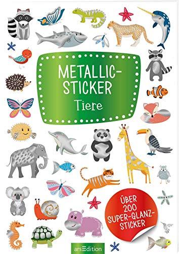 Metallic-Sticker Tiere: Über 200 Super-Glanz-Sticker