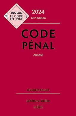 Code pénal 2024, annoté