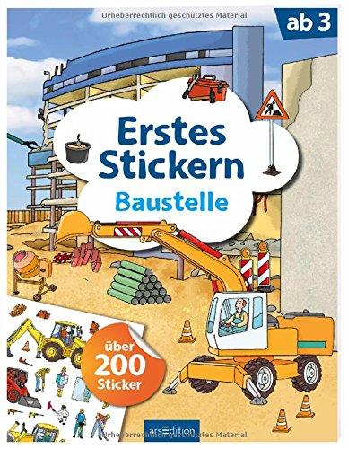 Erstes Stickern Baustelle: über 200 Sticker